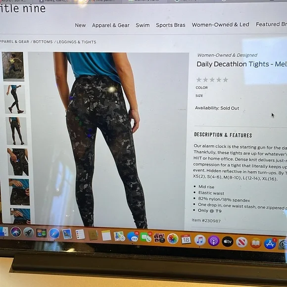 Title Nine Daily Decathlon Tights - Picture 8 of 8